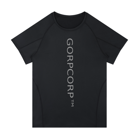 GORPCORP™ ACTIVE TEE - Black / Black